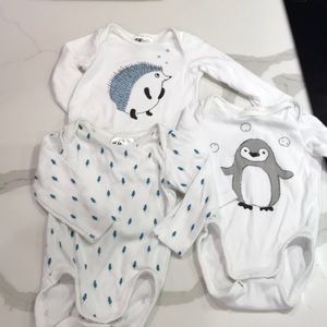 Bundle long sleeve onesies.